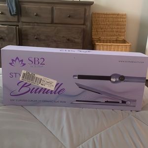 Sutra style bundle straightener and curler